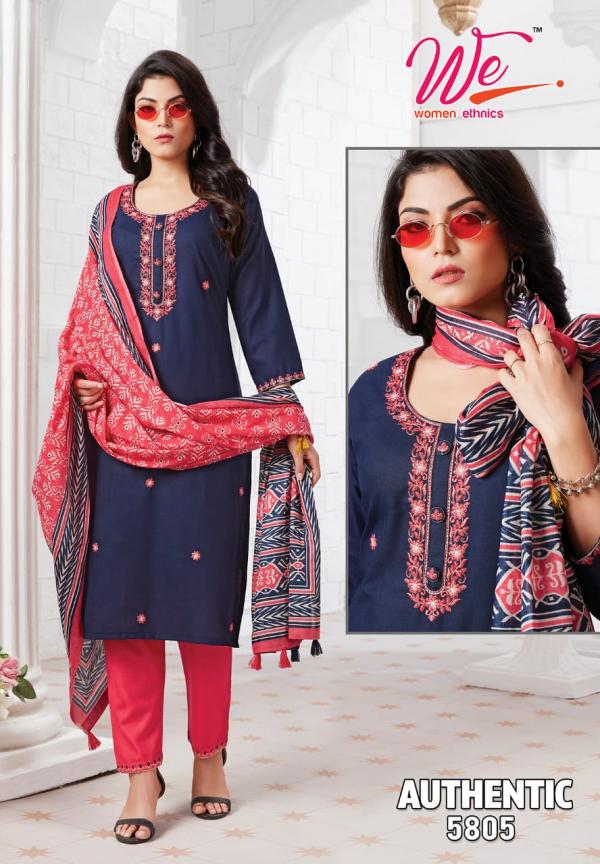 We Authentic Bomaby cotton Designer Readymade Suit